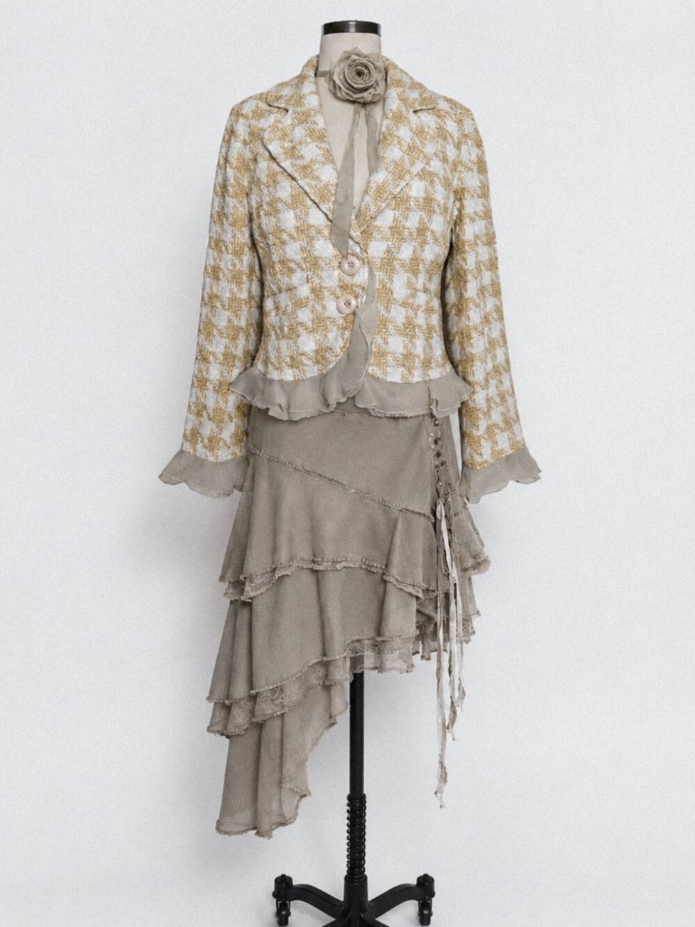 NWT cropped tweed blazer